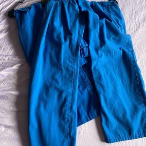 2 Royal Blue Scrub Sets